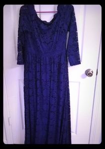 Off the shoulder lace dress